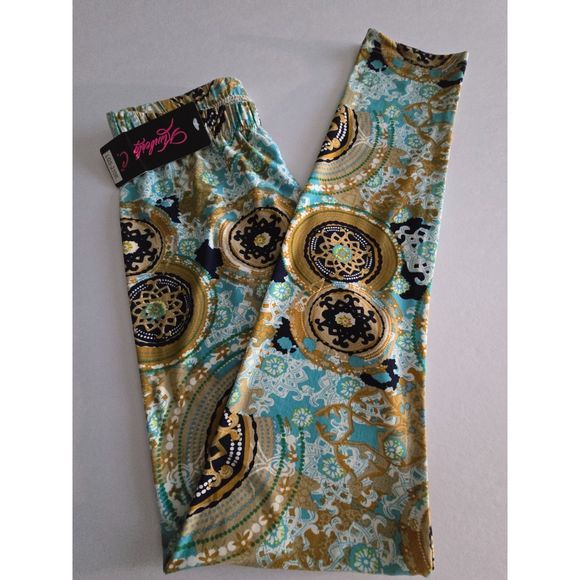 Reg One Size‎ Abstract Tribal Pattern Leggings - Picture 7 of 8